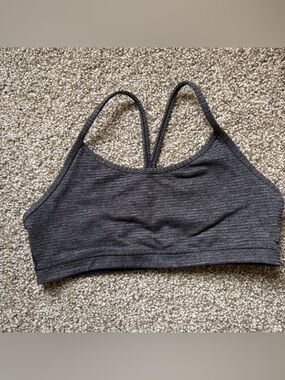Lululemon Charcoal Sports Bra